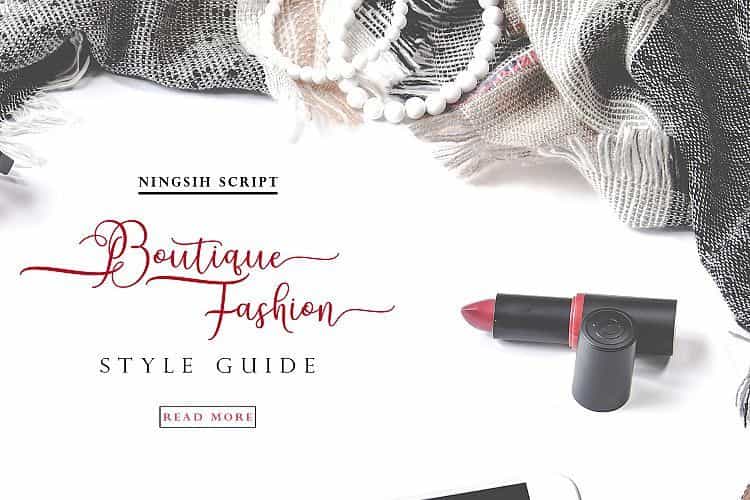Ningsih Script Font Image 3