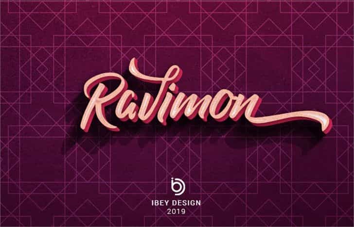 Ravimon Font Image 1
