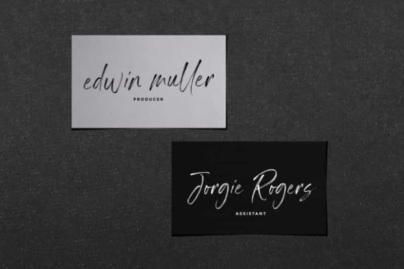 Light Brighter Brush Font Image 3