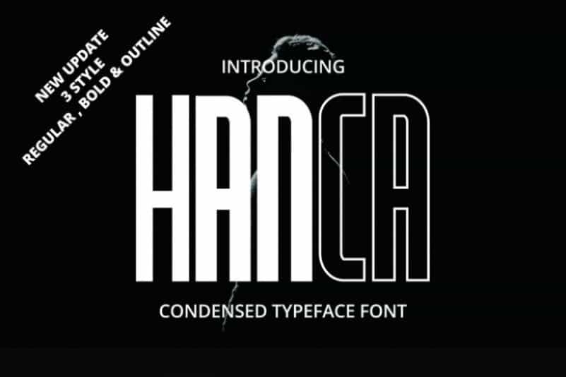 Hanca Sans Font Family Image 1