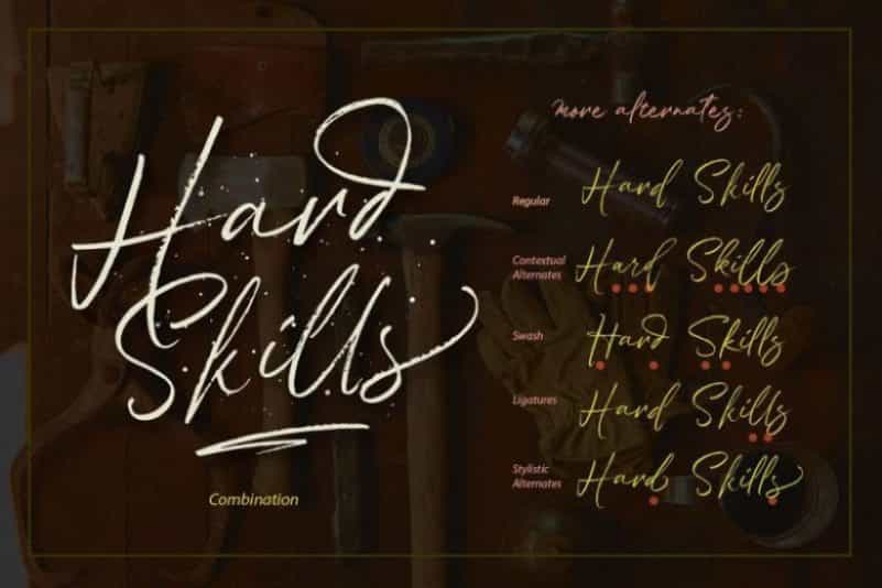 Esteban Script Font Image 2