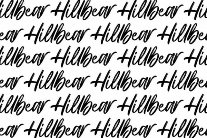 Hillbear Brush Font Image 3