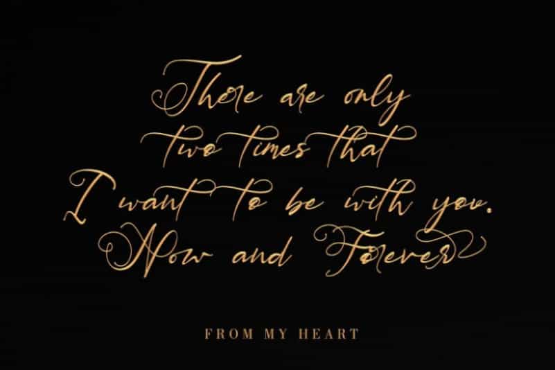 Mariosa Script Font Image 2