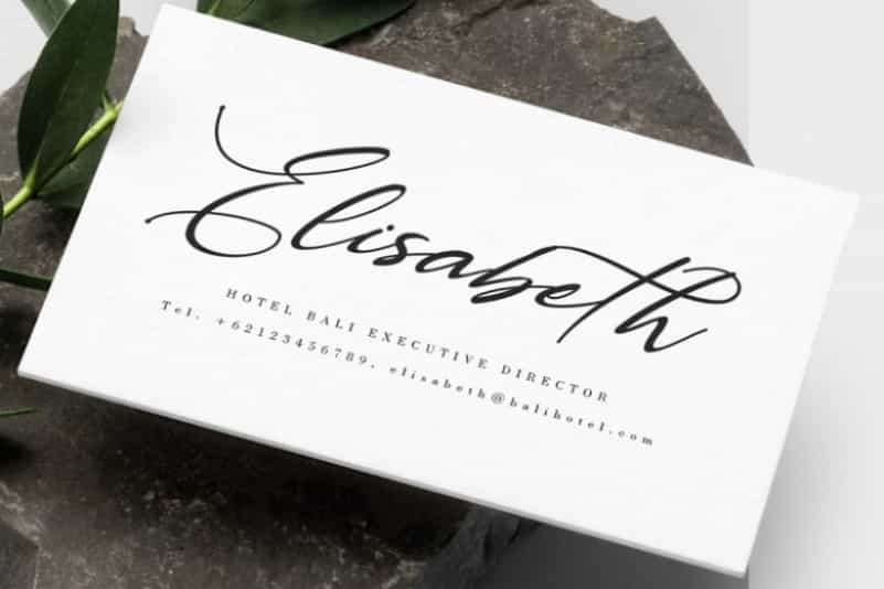 Mariosa Script Font Image 3