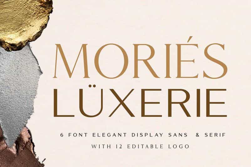 Mories Luxerie Font Duo Image 1