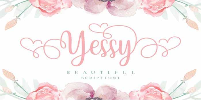 Yessy Font Image 1