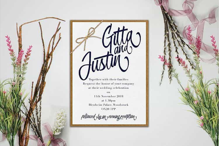 Jonjous Script Font Image 2
