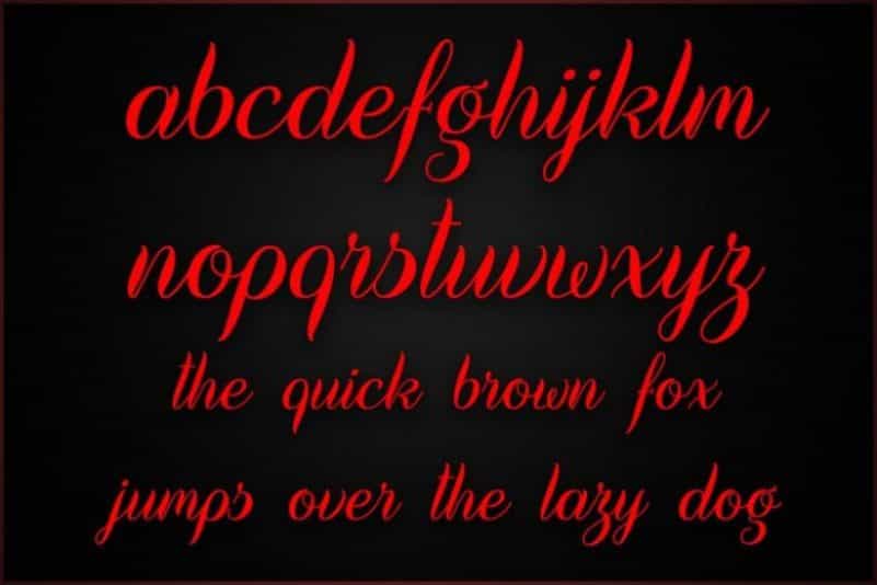 Self Deception Font Image 2