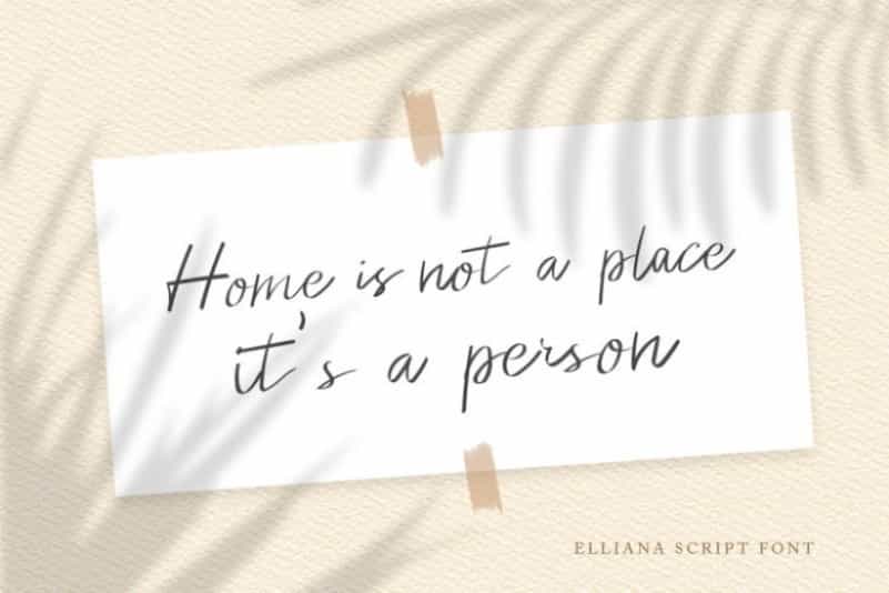 Elliana Font Image 2