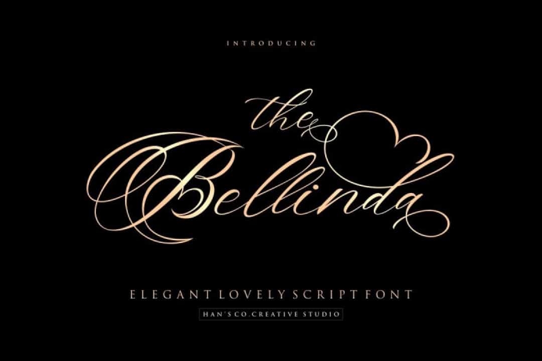 The Bellinda Font Image 1