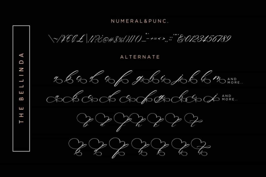 The Bellinda Font Image 3