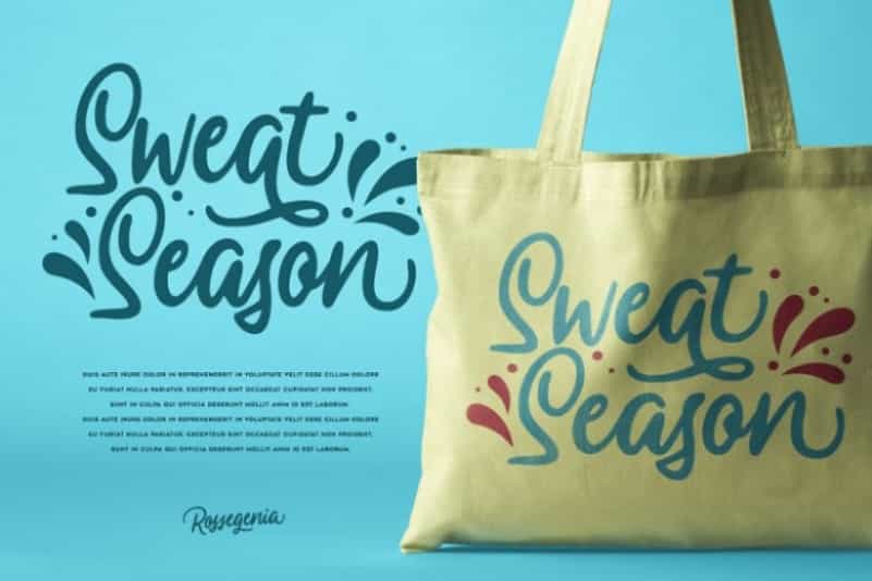 Rossegenia Font Image 2