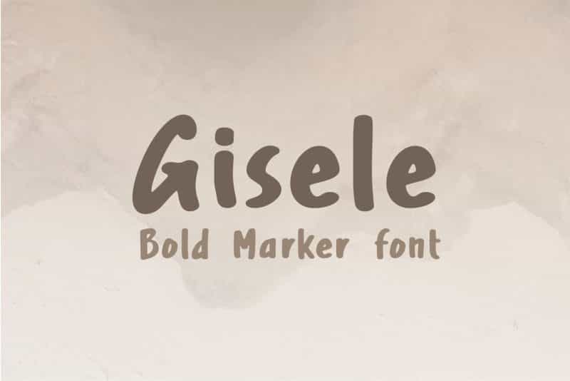 Gisele Script Font Image 1