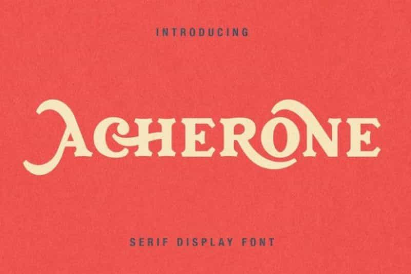 Acherone Font Image 1