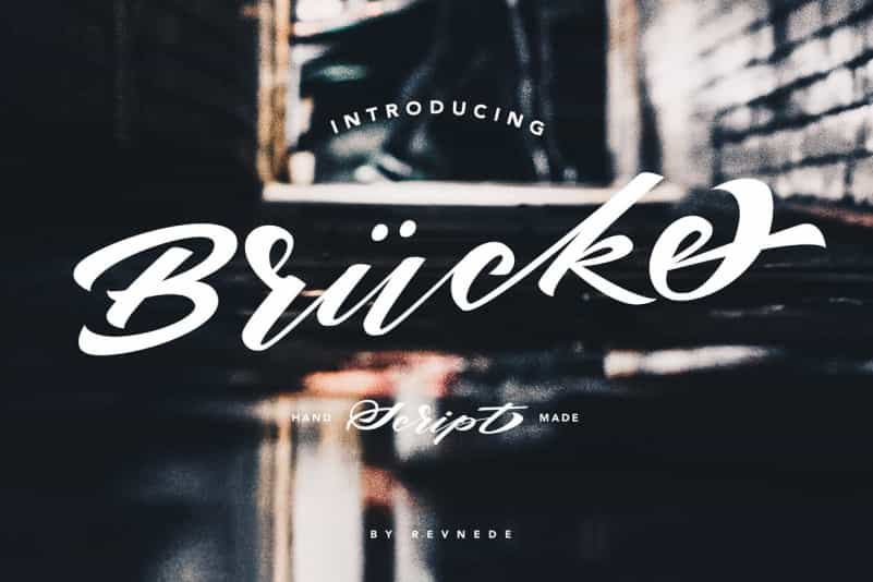 Bruke Script Font Image 1