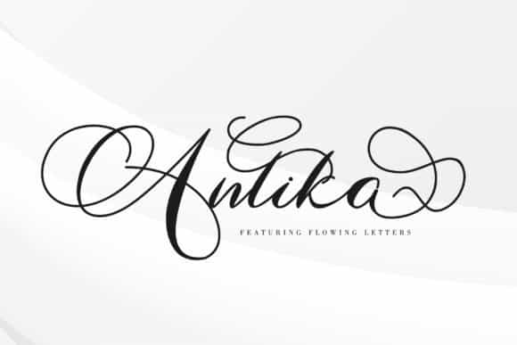 Antika Font Image 1