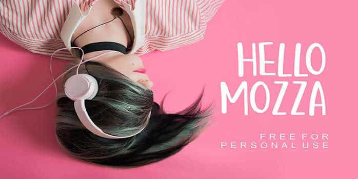 Hello Mozza Font Image 1