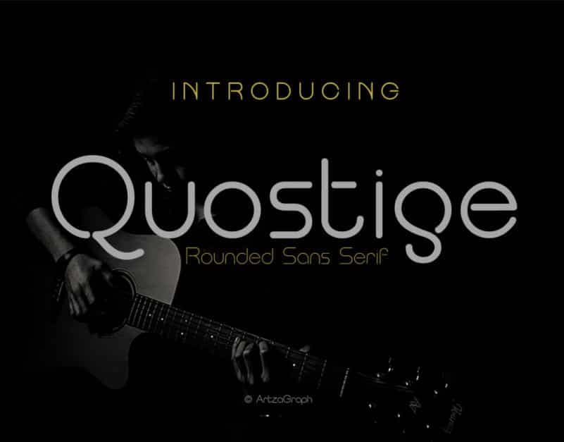 Quostige Sans Serif Font Image 1