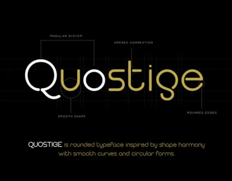 Quostige Sans Serif Font Image 3