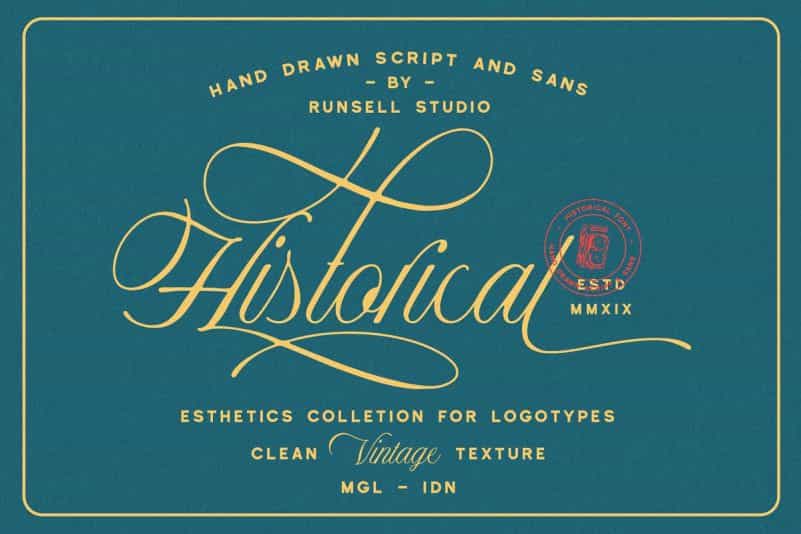Historical Font Duo Image 1