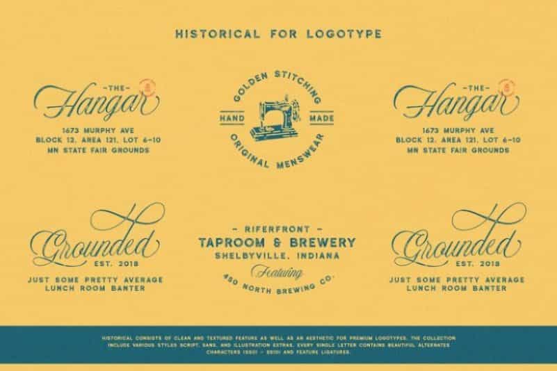 Historical Font Duo Image 2