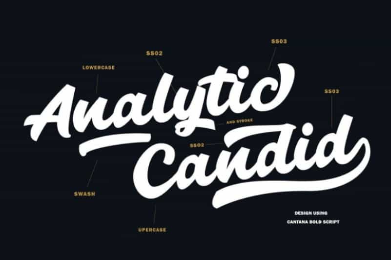 Cantana Font Image 2
