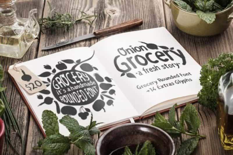 Grocery Rounded Font Image 2