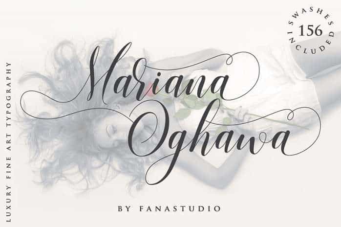 Mariana Oghawa Font Image 1