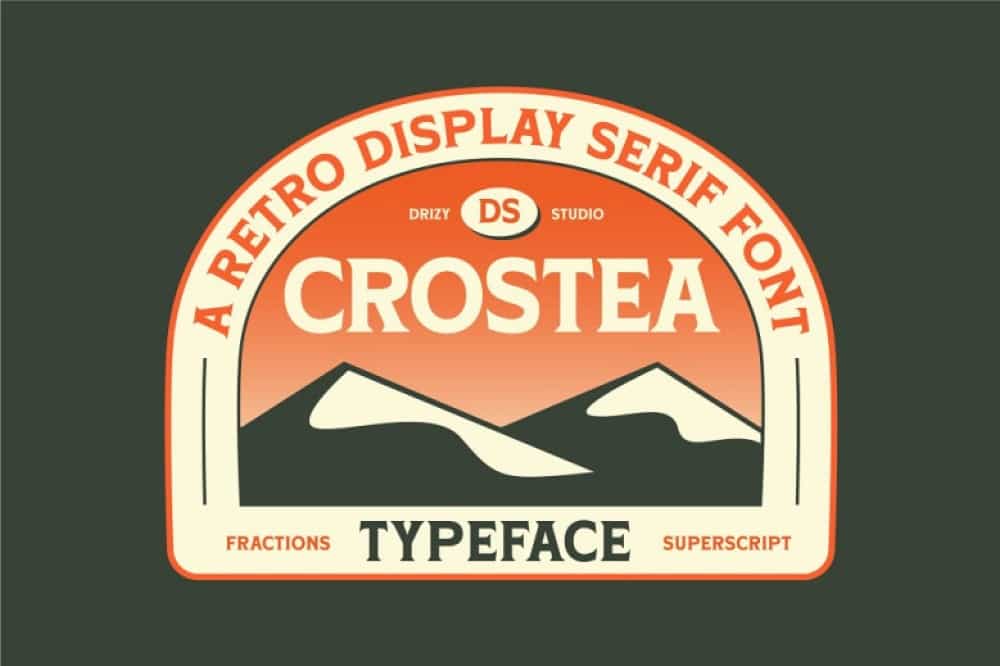Crostea Font Image 2284