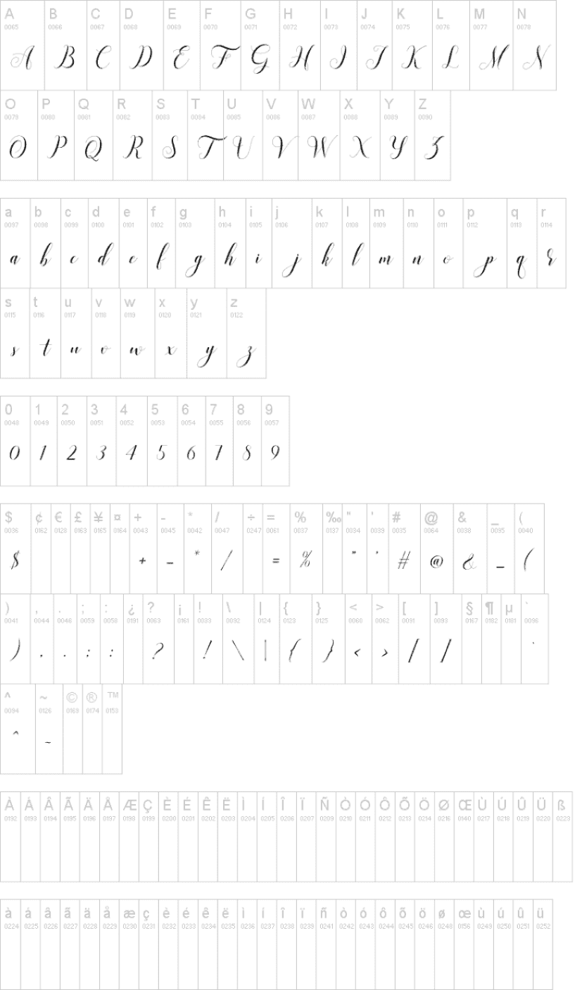 Mariana Oghawa Font Image 2
