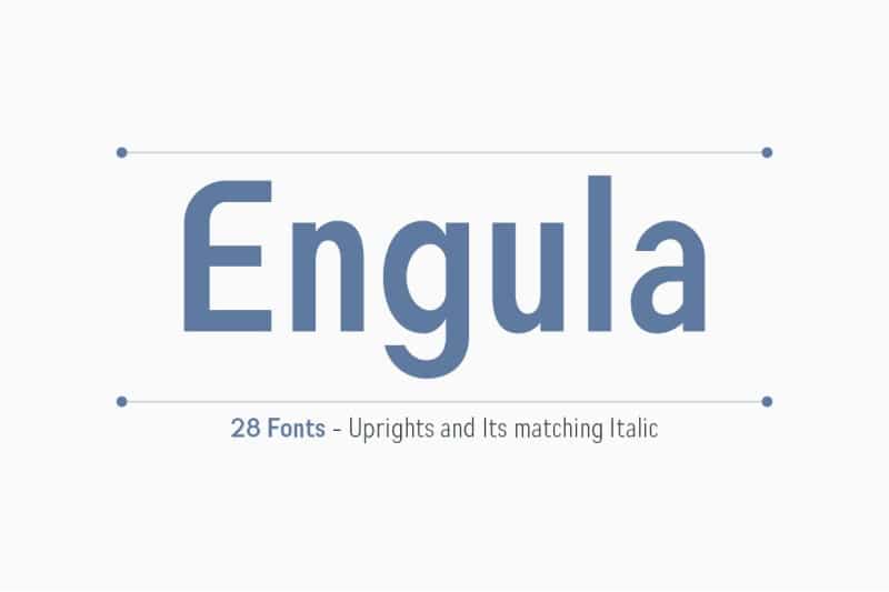 Engula Font Image 1