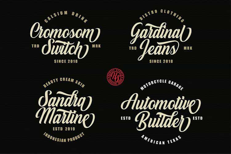 White Smith Script Font Image 2