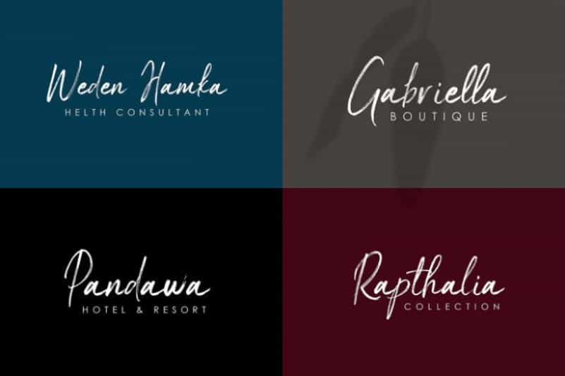Maldives Brush Font Image 2