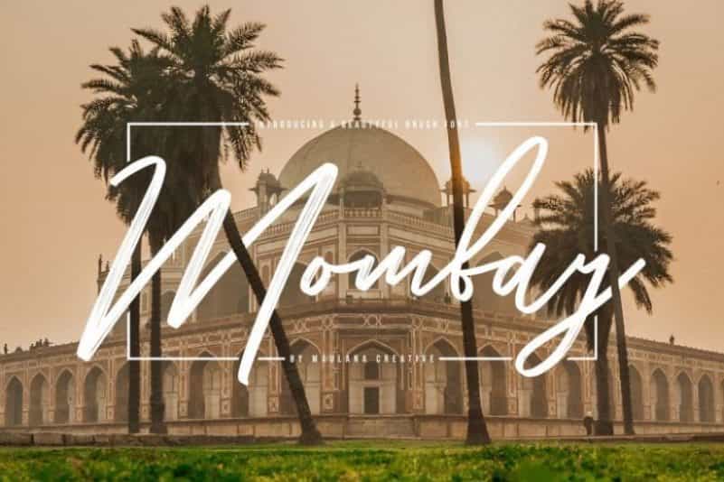 Mombay Brush Font Image 3