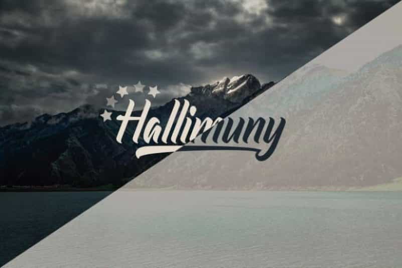 Redlineryh Script Font Image 2