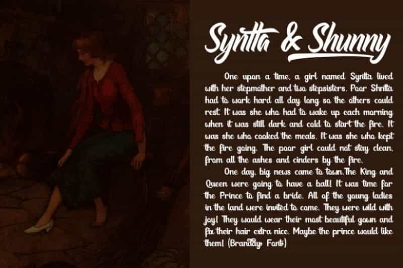 Redlineryh Script Font Image 3