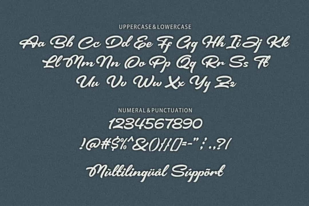 Brickell Font Image 531