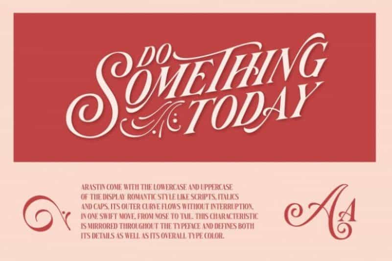 Arastin Font Duo Image 2