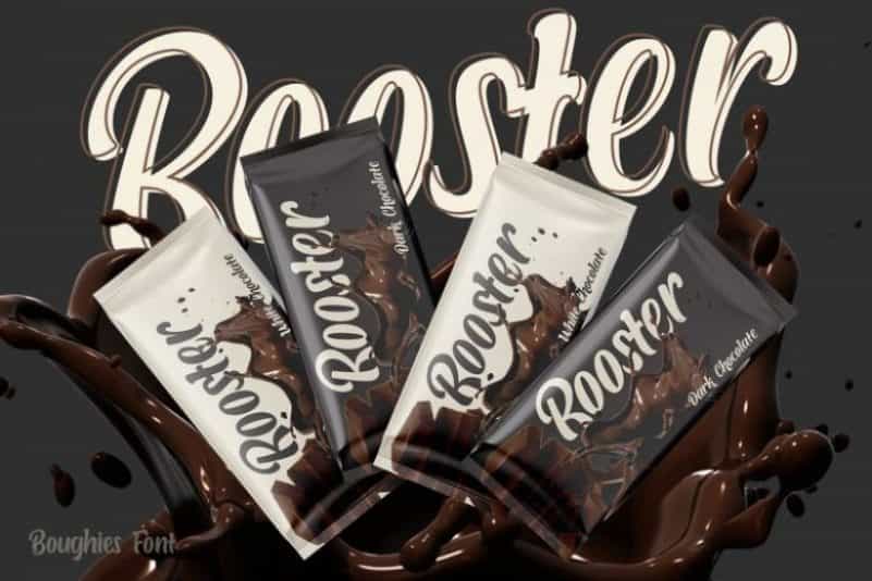 Boughies Typeface Image 2