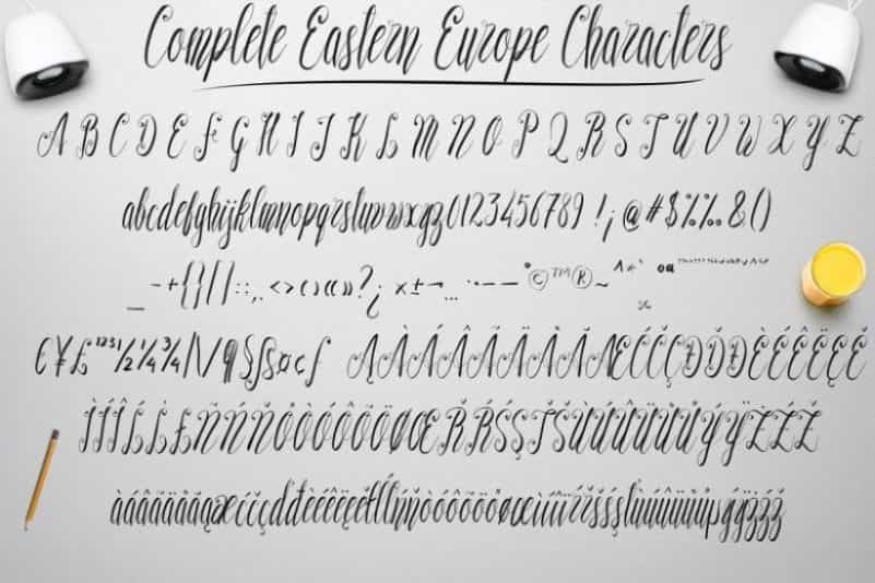 Sweeter Than Candy Script Font Image 3