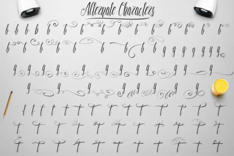 Sweeter Than Candy Script Font Image 4