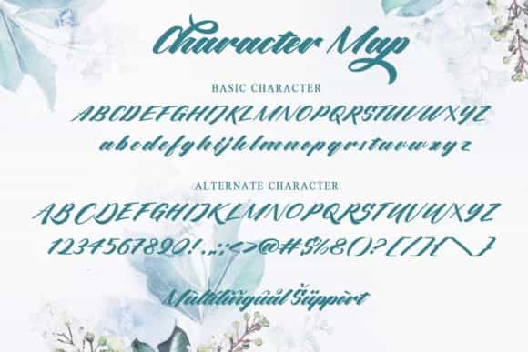 De Hafla Script Font Image 3