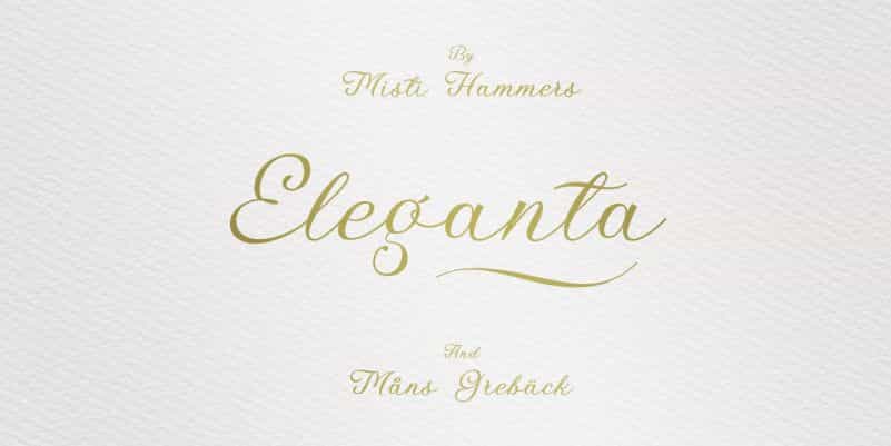 Eleganta Font Image 1