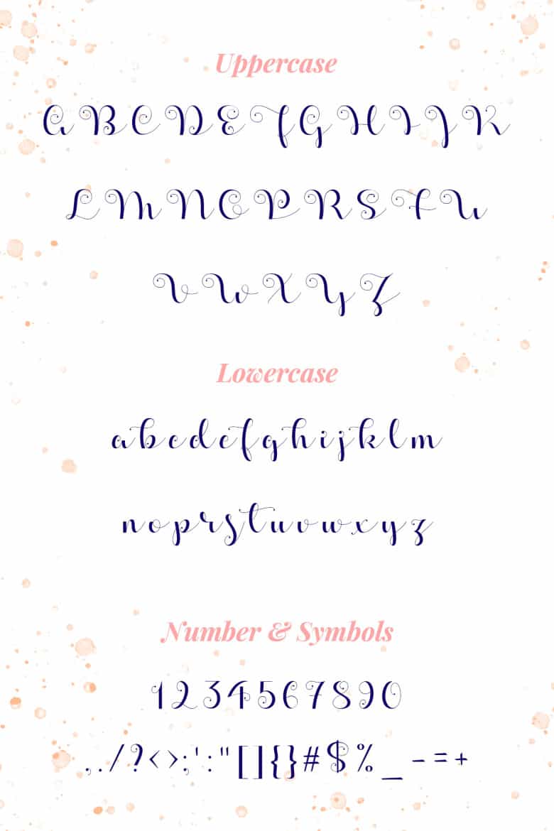 Apple Script Free Font Image 2