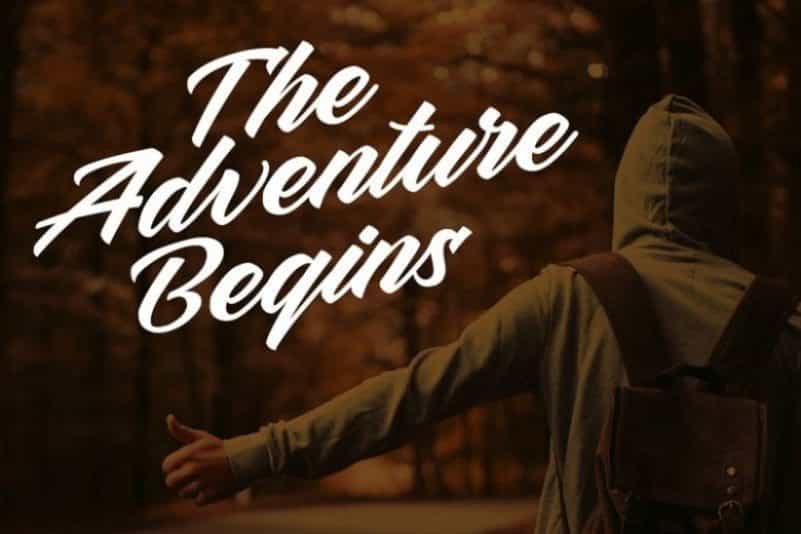 Meraphy Script Font Image 3