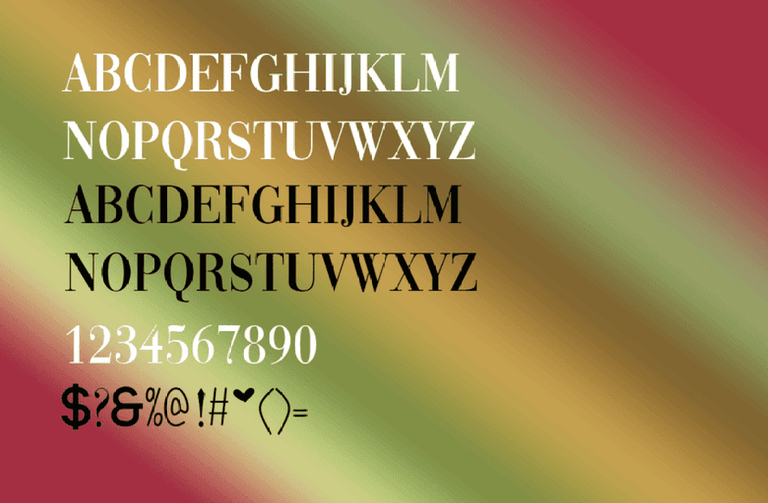 Vogue Font Image 2