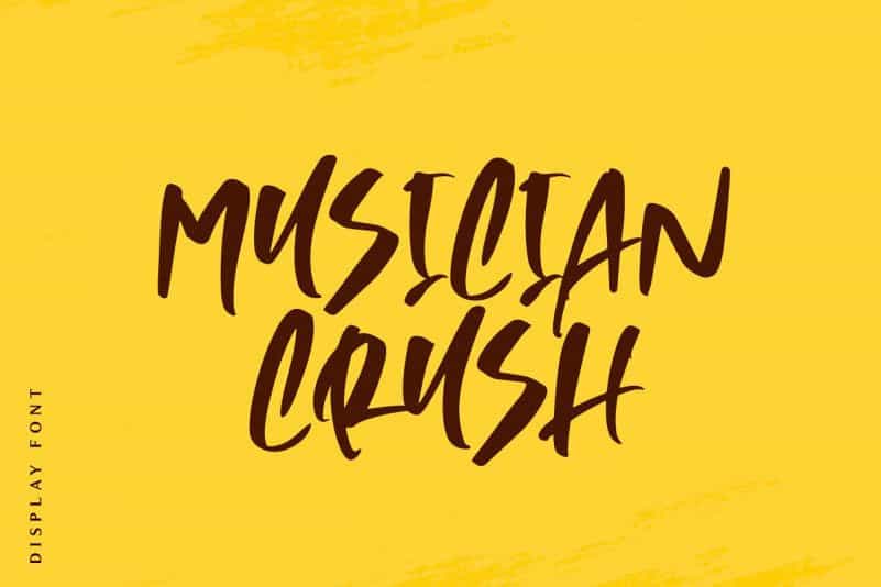 Musician Crush Script Font Image 1
