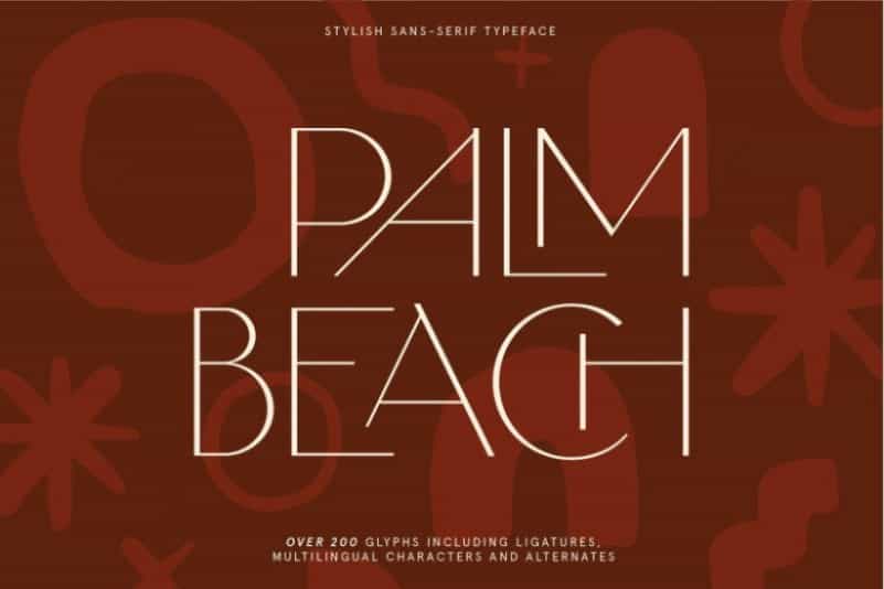 Palm Beach Font Image 1