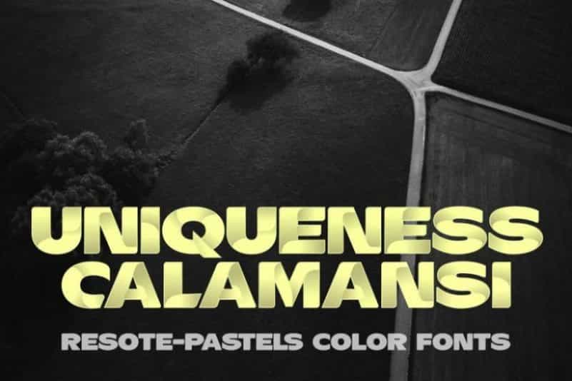 ResotE-Pastels Typeface Image 3