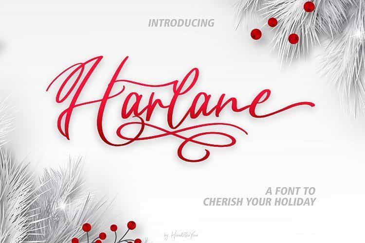 Harlane Font Image 1